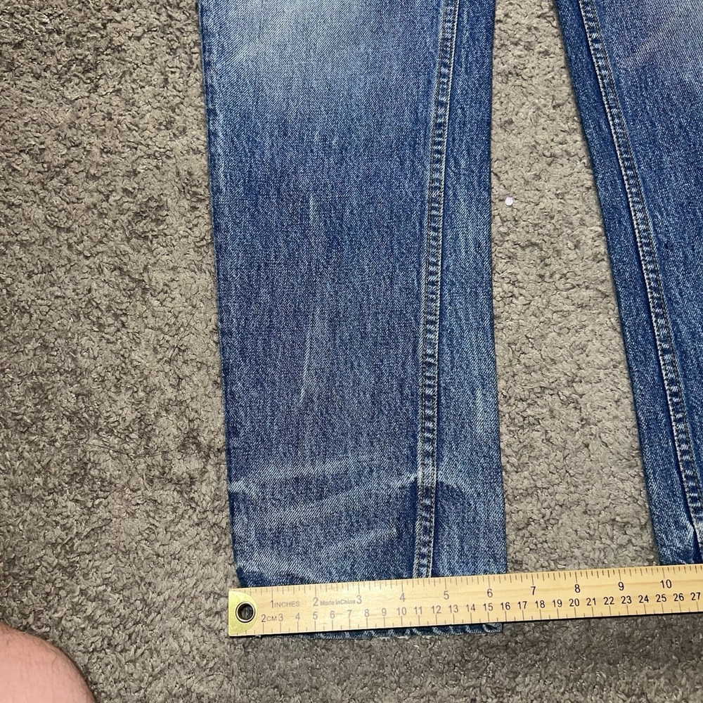 NWOT Alexander Wang Blue Button Fly Jeans Men 32x30 - Picture 8 of 8